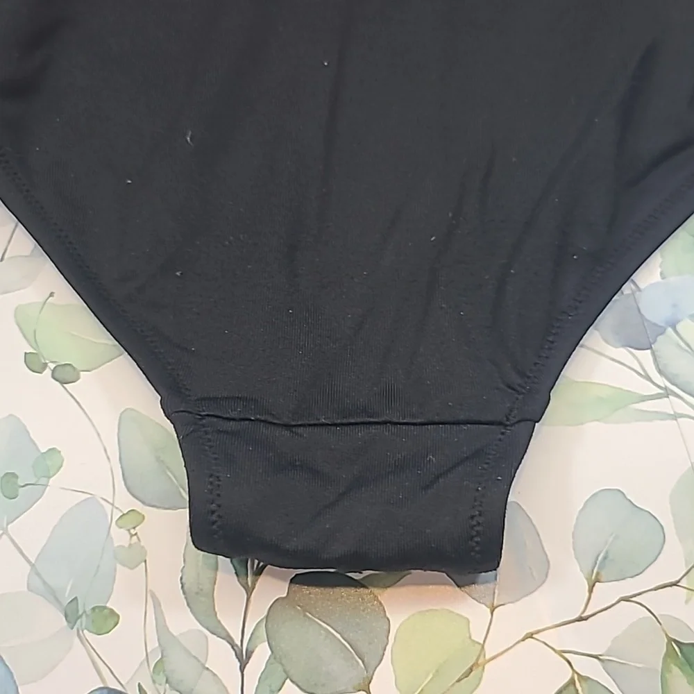 BCBG MAXAZRIA SWIM black one piece suite